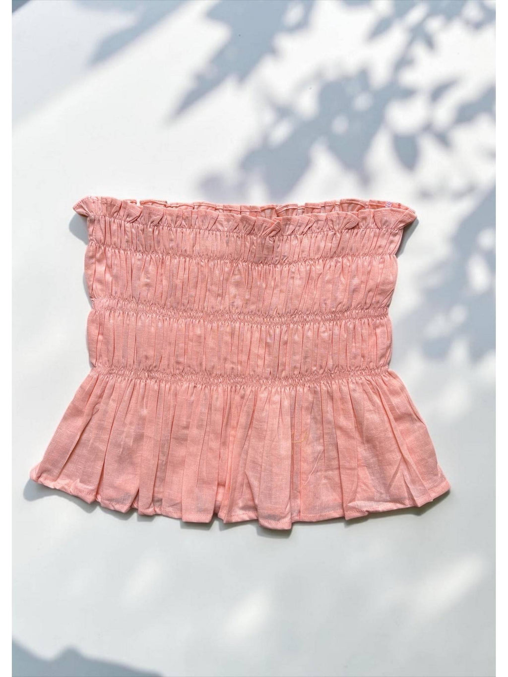 Pink Rosewater Smocked Top | TT90 - view 4