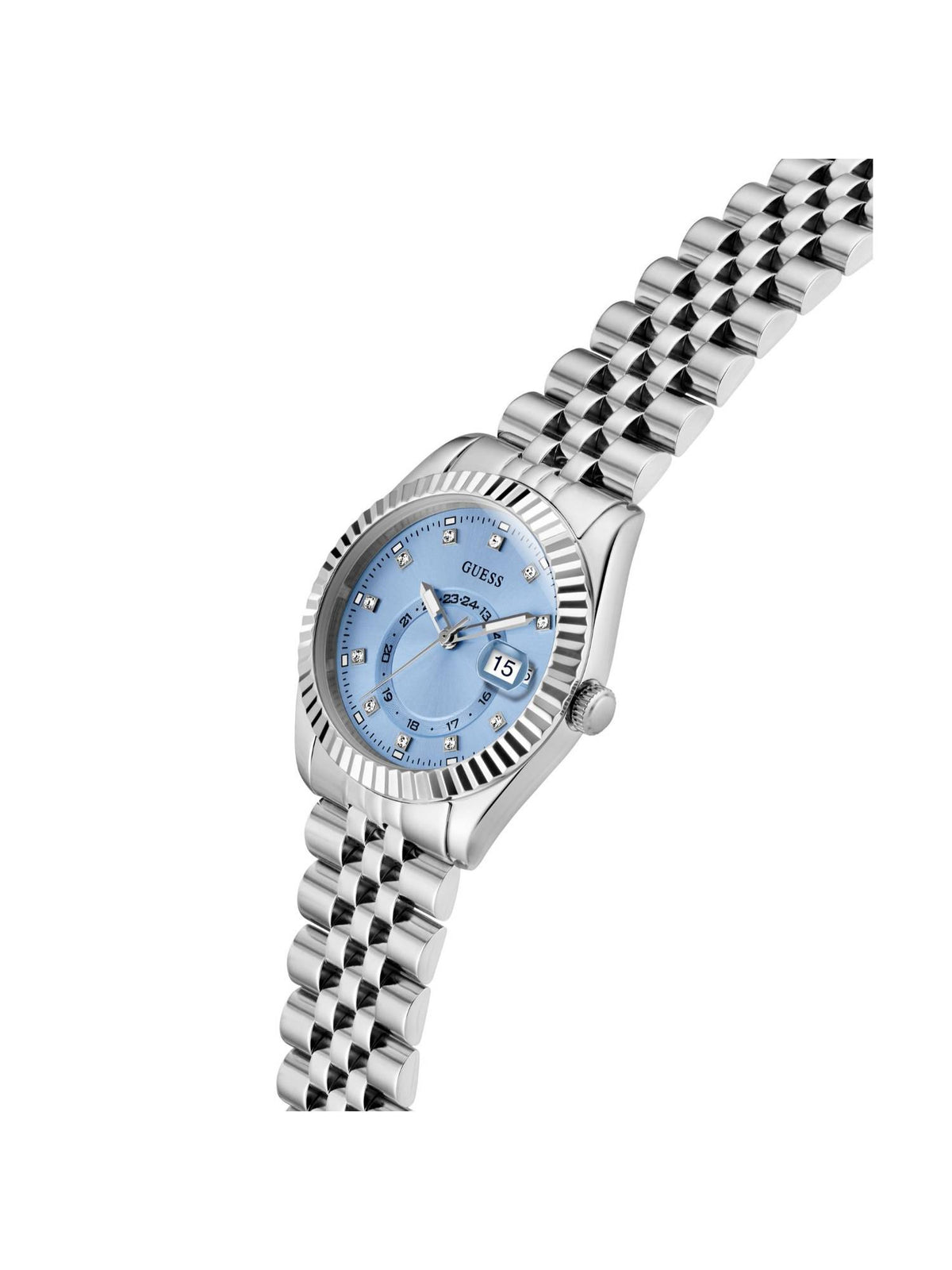 Ice Blue Round Dial Analog Women Watch - GW0936L1 | W92 - view 4