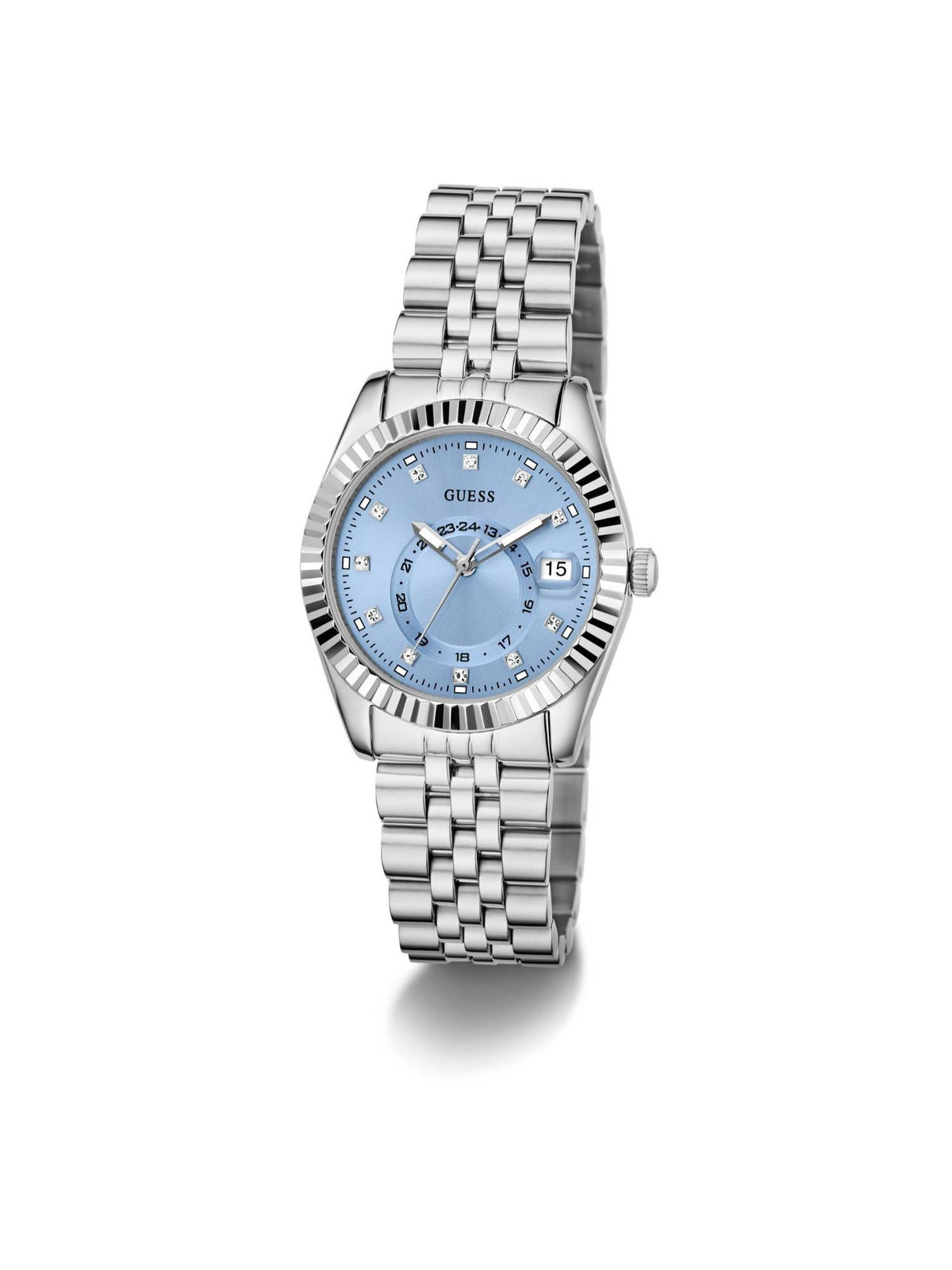 Ice Blue Round Dial Analog Women Watch - GW0936L1 | W92 - view 5