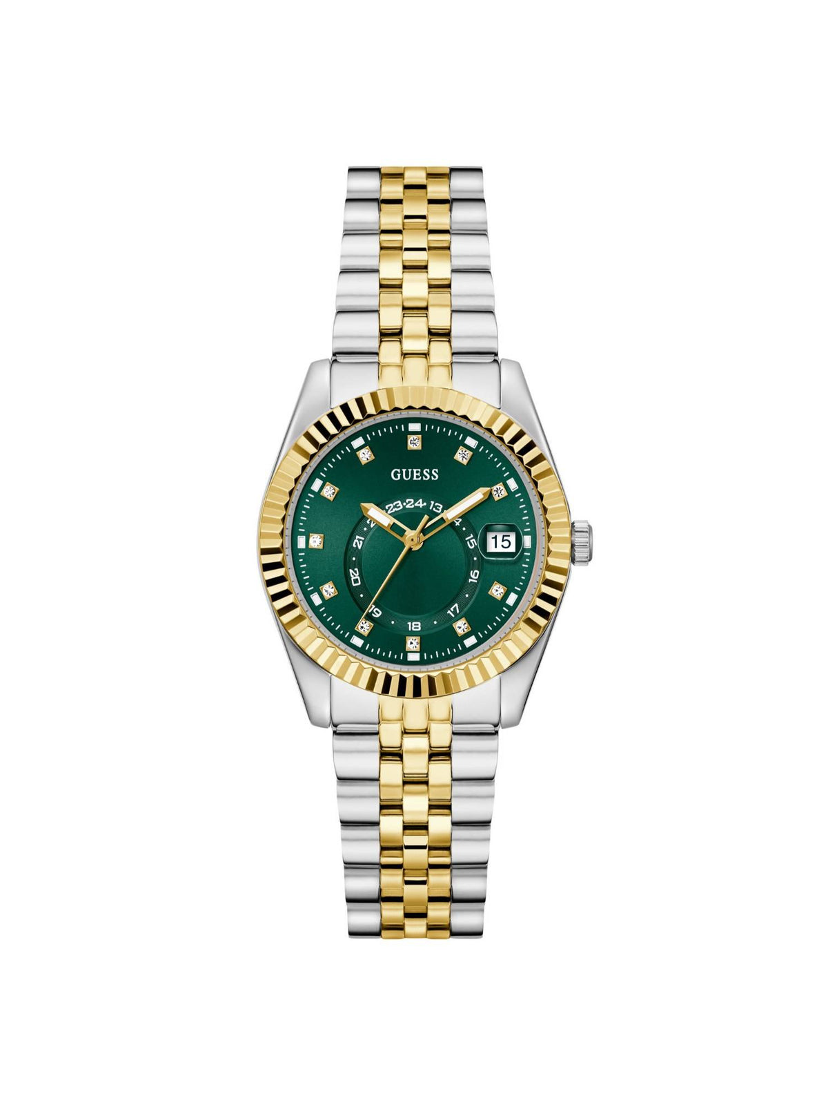 Green Round Dial Analog Women Watch - GW0936L3 | W92 - view 1