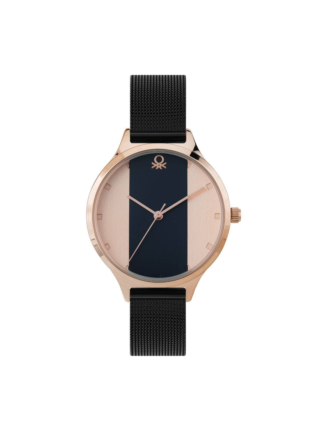 Two Tone Round Dial Analog Women Watch - UWUCL1202 | W92 - view 1