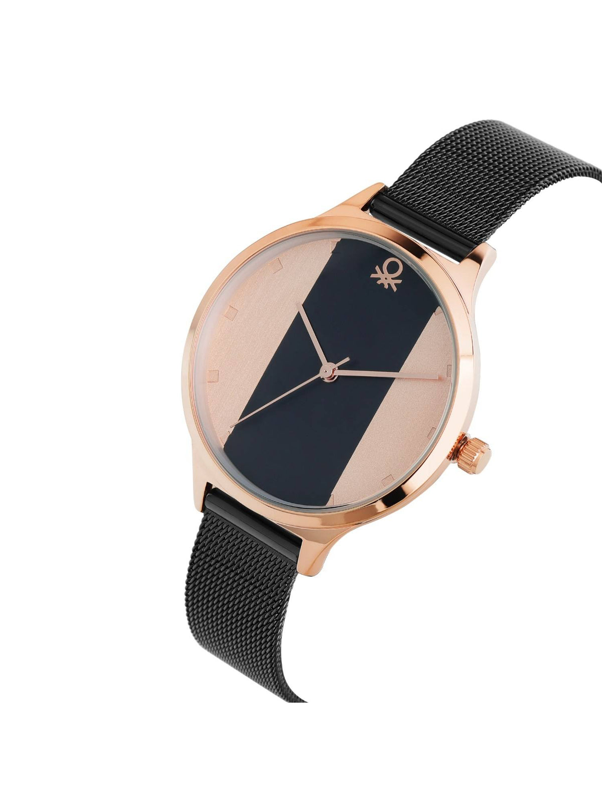 Two Tone Round Dial Analog Women Watch - UWUCL1202 | W92 - view 2