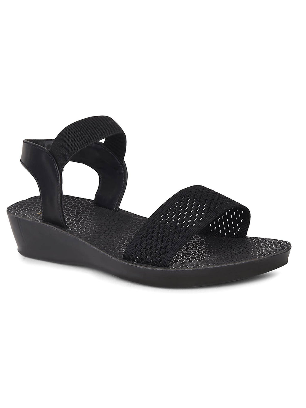 Women Black Casual Sandals | SD89 - view 1