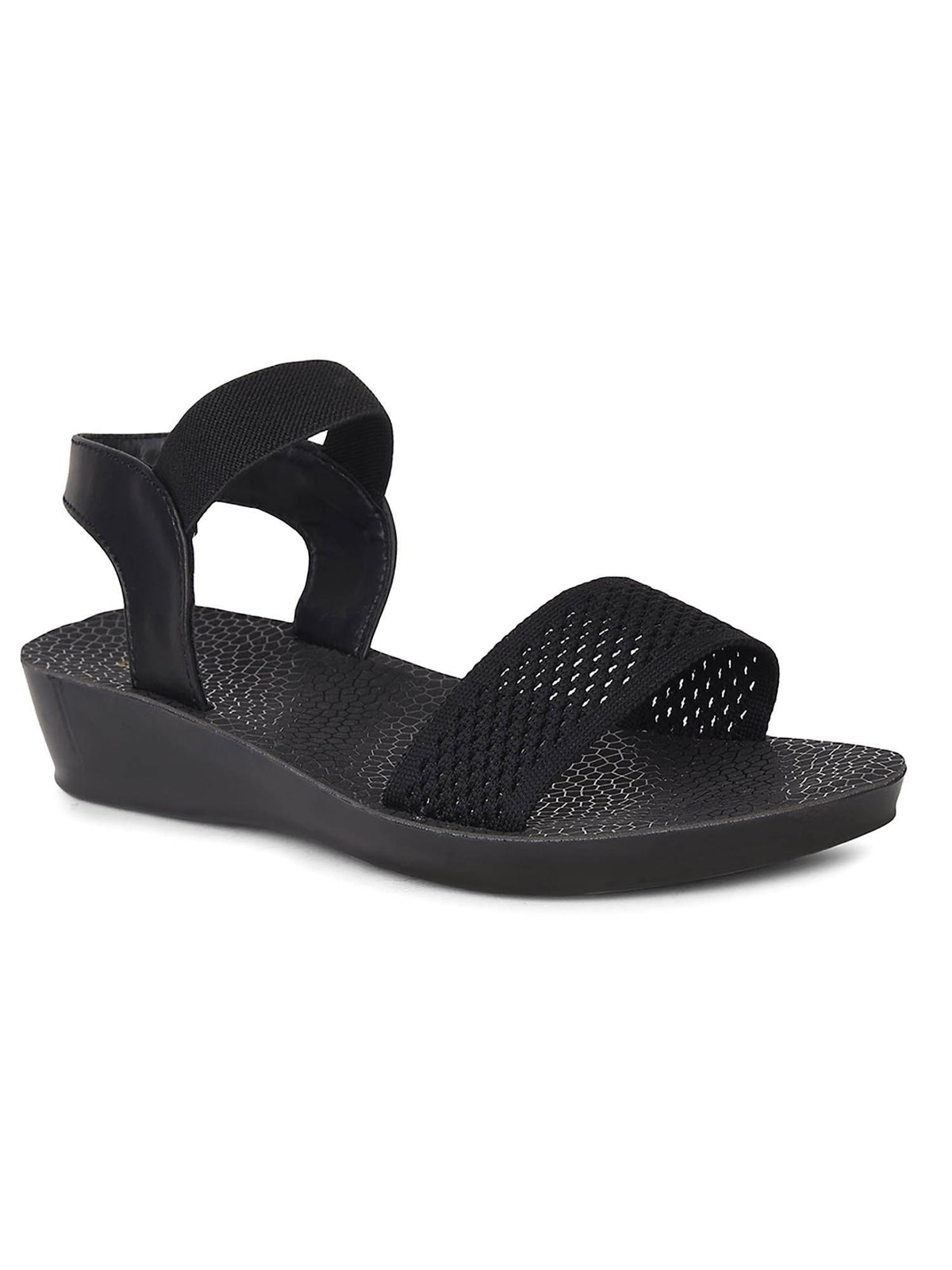 Women Black Casual Sandals | SD89 - view 1