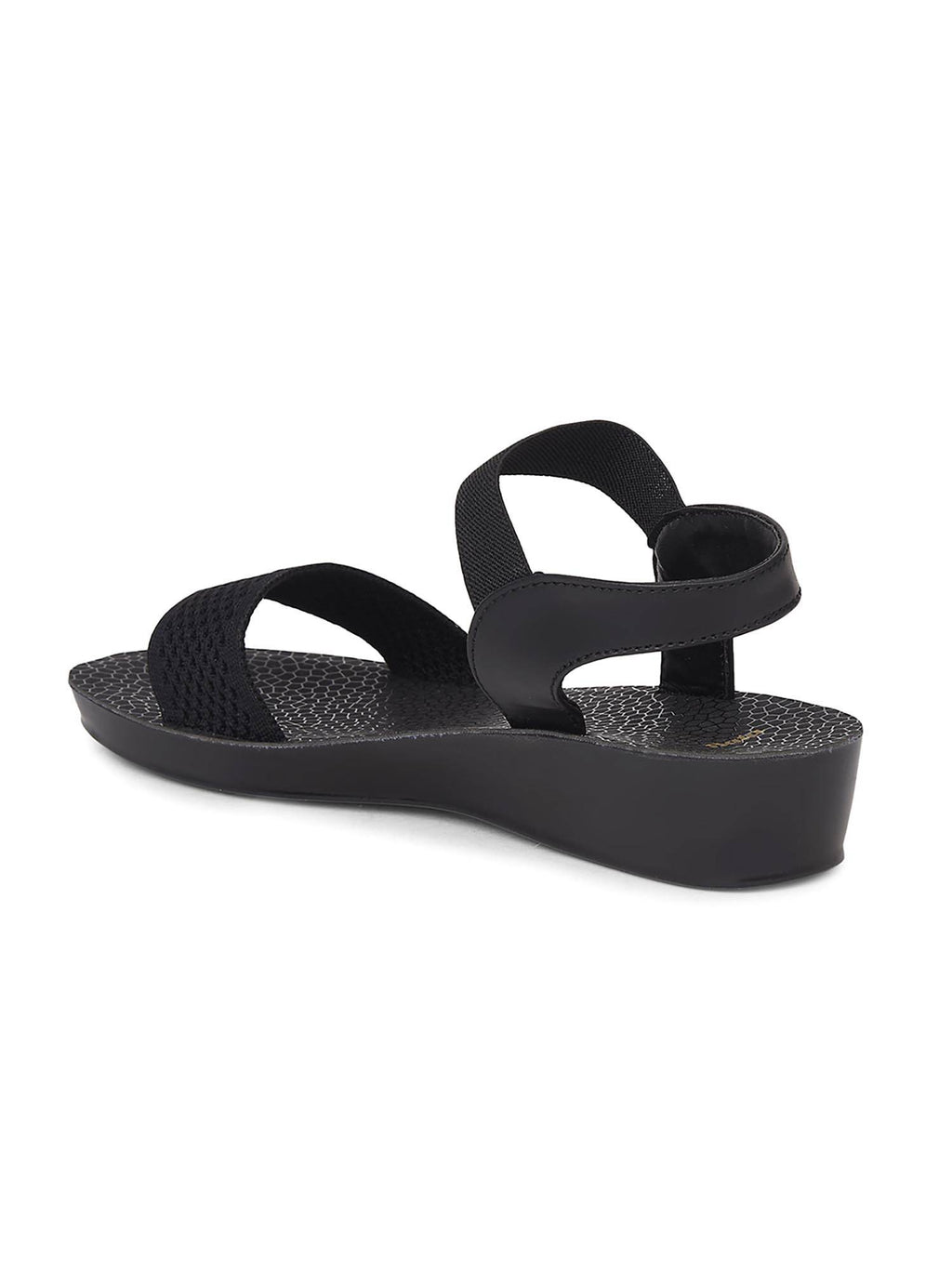 Women Black Casual Sandals | SD89 - view 3