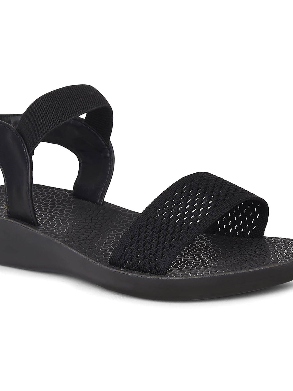Women Black Casual Sandals | SD89 - view 5
