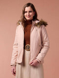 Hooded Solid Padded Jacket | JC78 - view 8