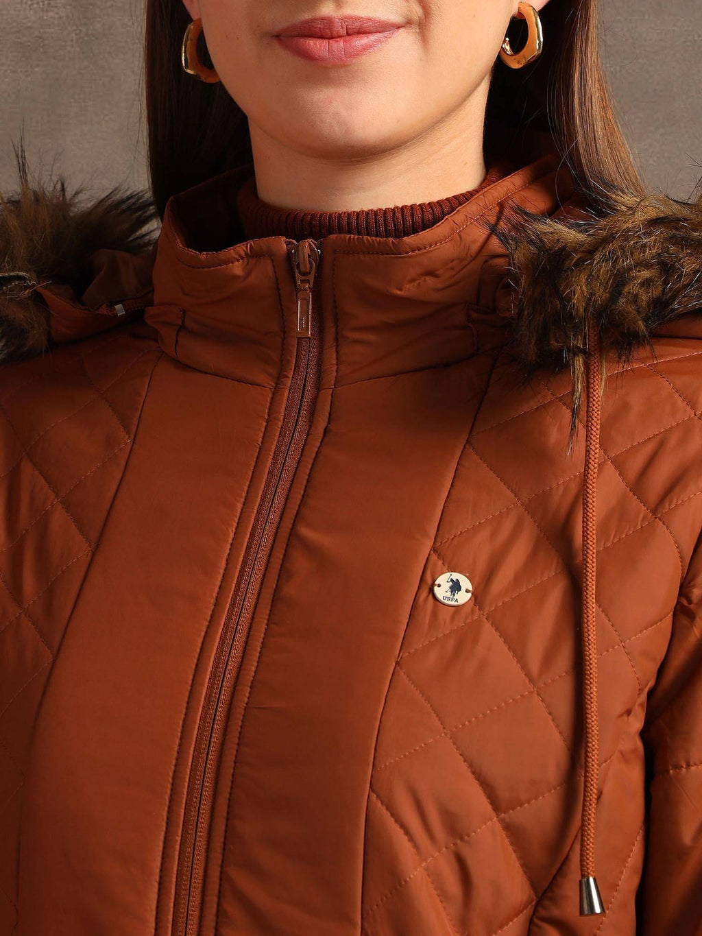 Hooded Solid Padded Jacket | JC78 - view 7