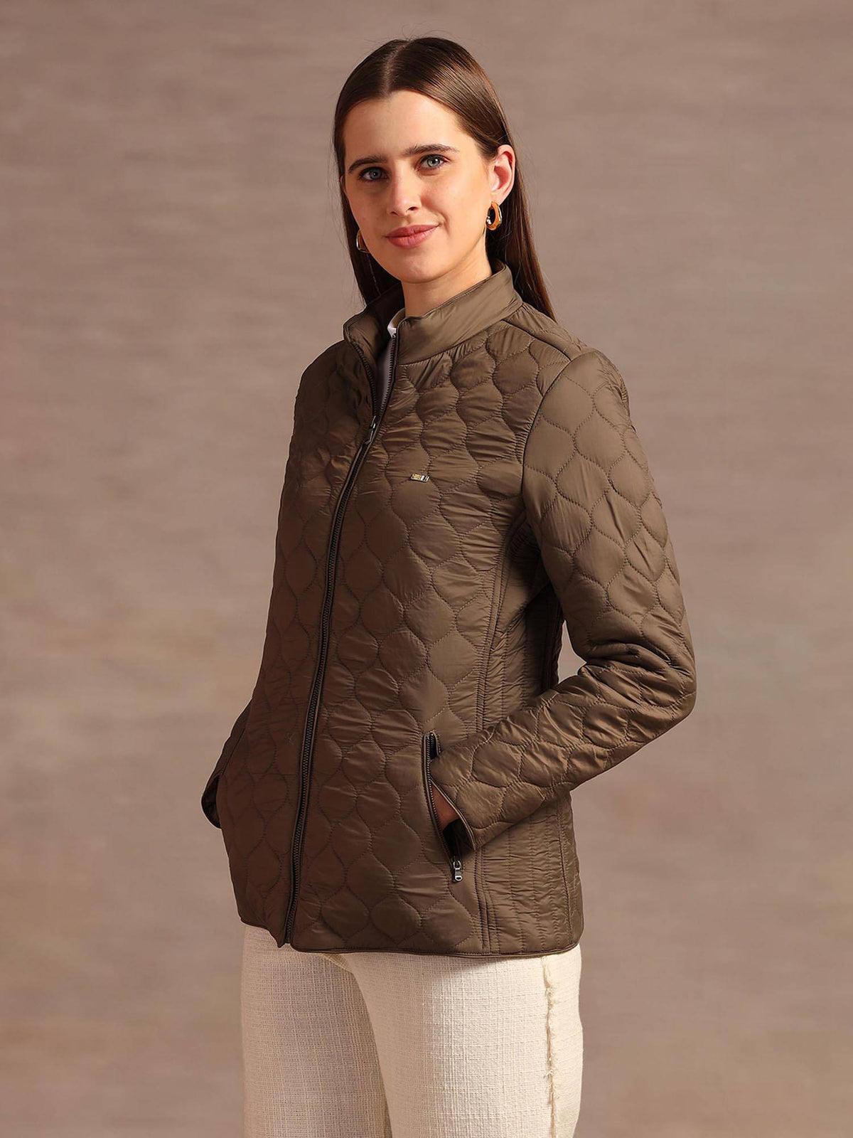 Regular Fit Quilted Jacket | JC78 - view 18