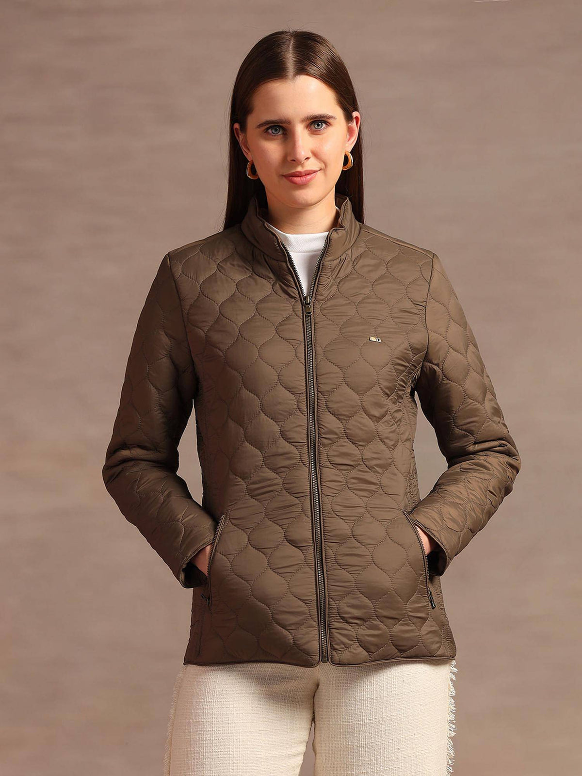 Regular Fit Quilted Jacket | JC78 - view 20
