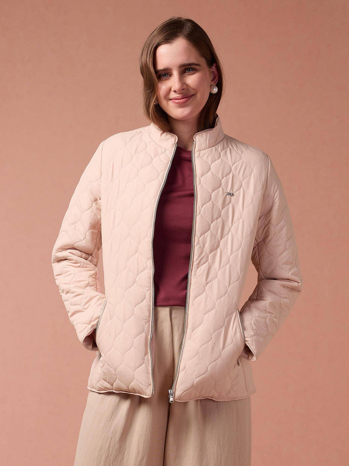 Regular Fit Quilted Jacket | JC78 - view 1