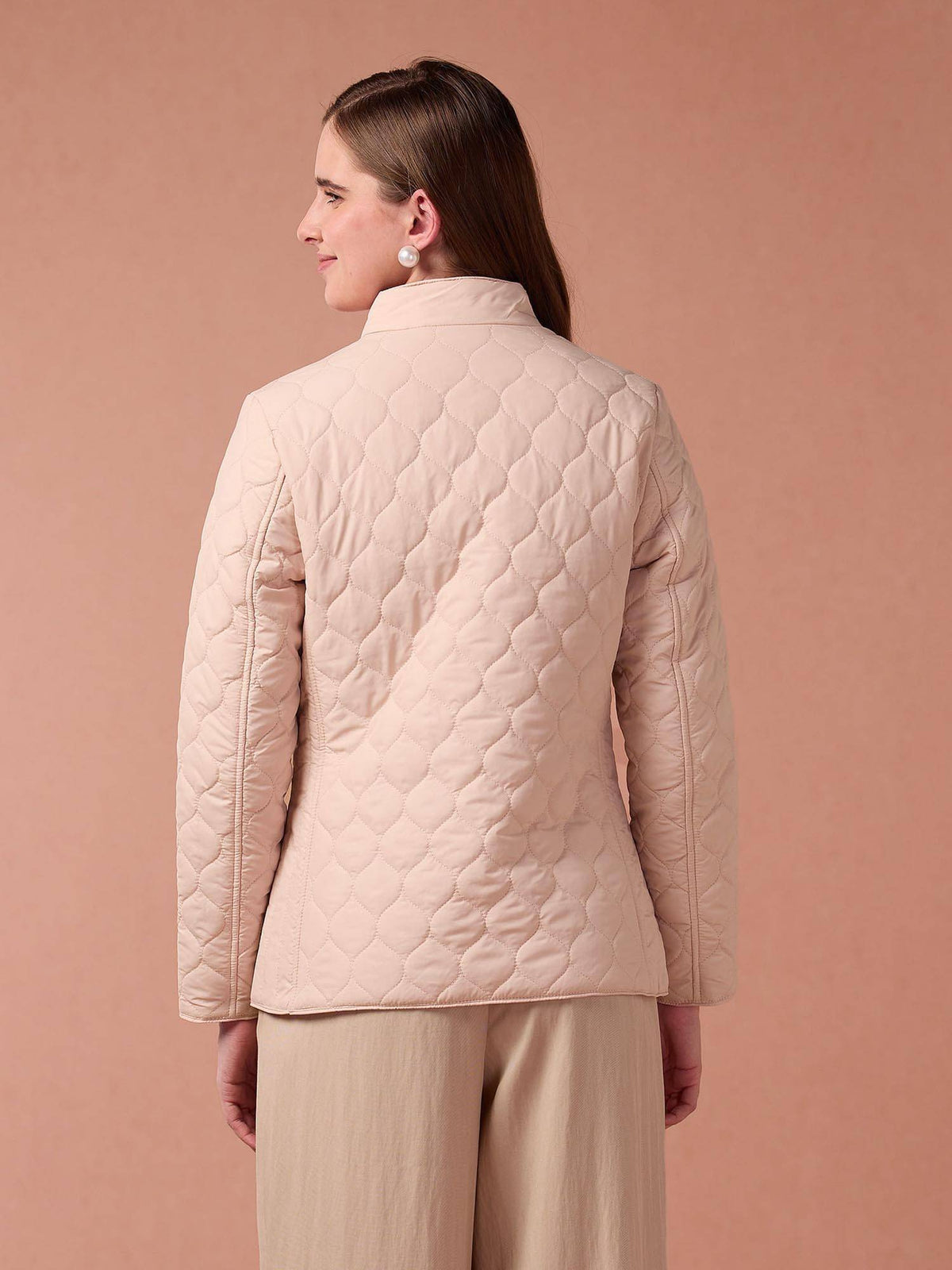 Regular Fit Quilted Jacket | JC78 - view 5