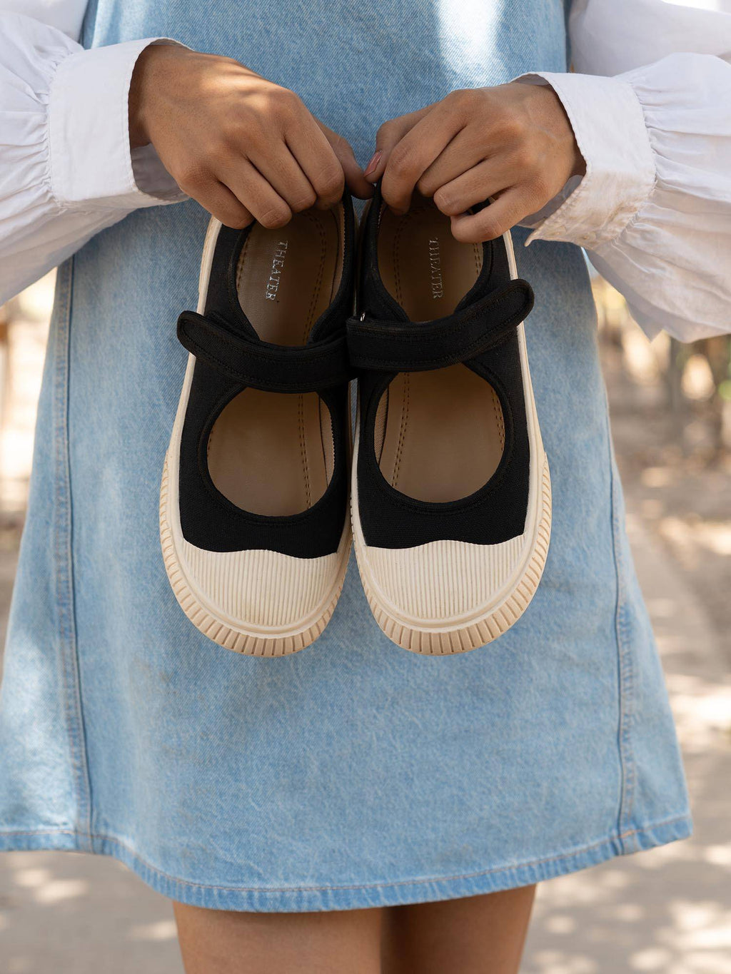Women Jiro Black Mary Jane with Adjustable Strap | SD89 - view 6
