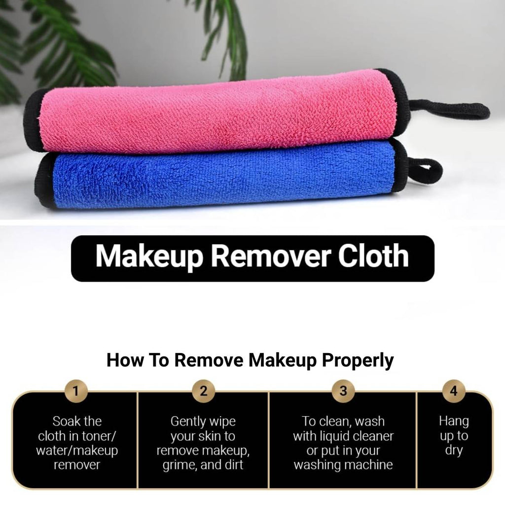 Microfiber Face Towel for Makeup Removal Cloth Hand Towel Eye Makeup Remover Pad | E20 - view 4