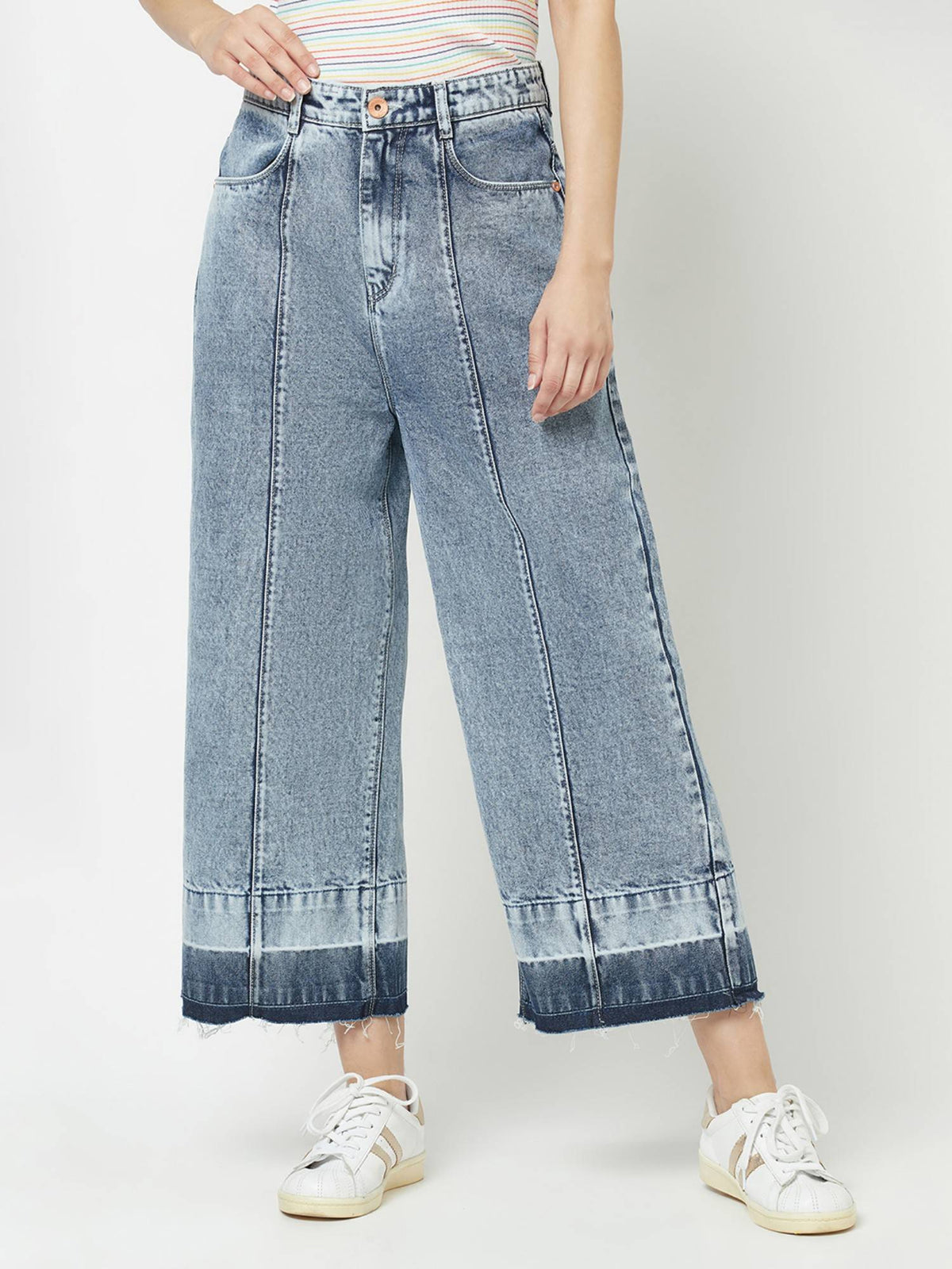 Women Blue Relaxed Fit Jeans | RF89 - view 1