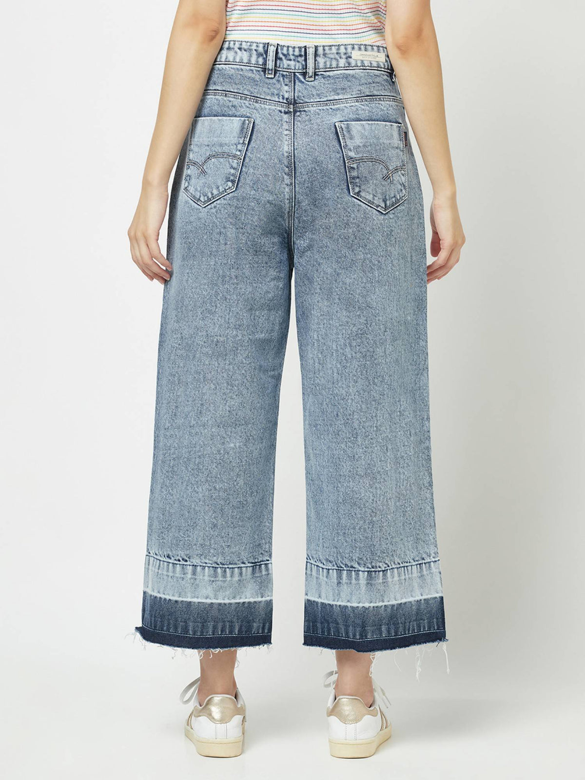 Women Blue Relaxed Fit Jeans | RF89 - view 2