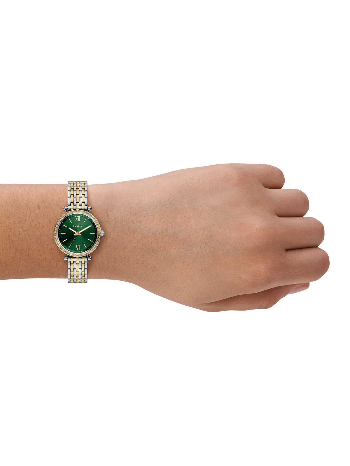 Carlie Two Tone Women Quartz Watch ( ES5439 ) | W92 - view 2