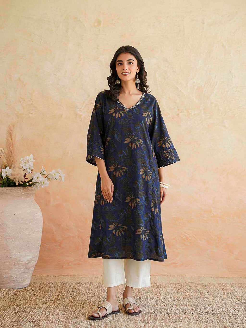 Green Printed Ultimate Kurta | U3S - view 13