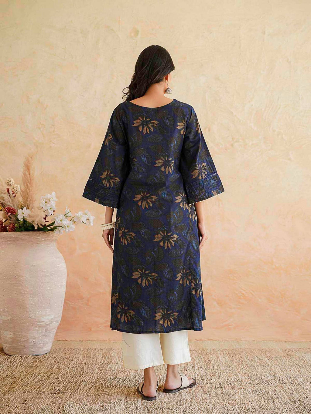 Green Printed Ultimate Kurta | U3S - view 18