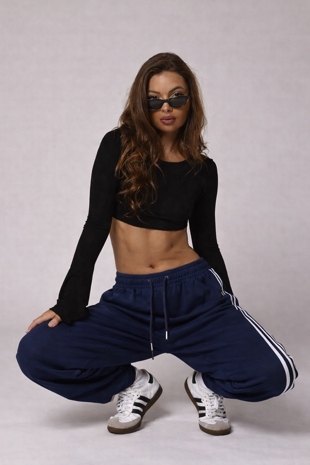 Dual Personality Denim Joggers