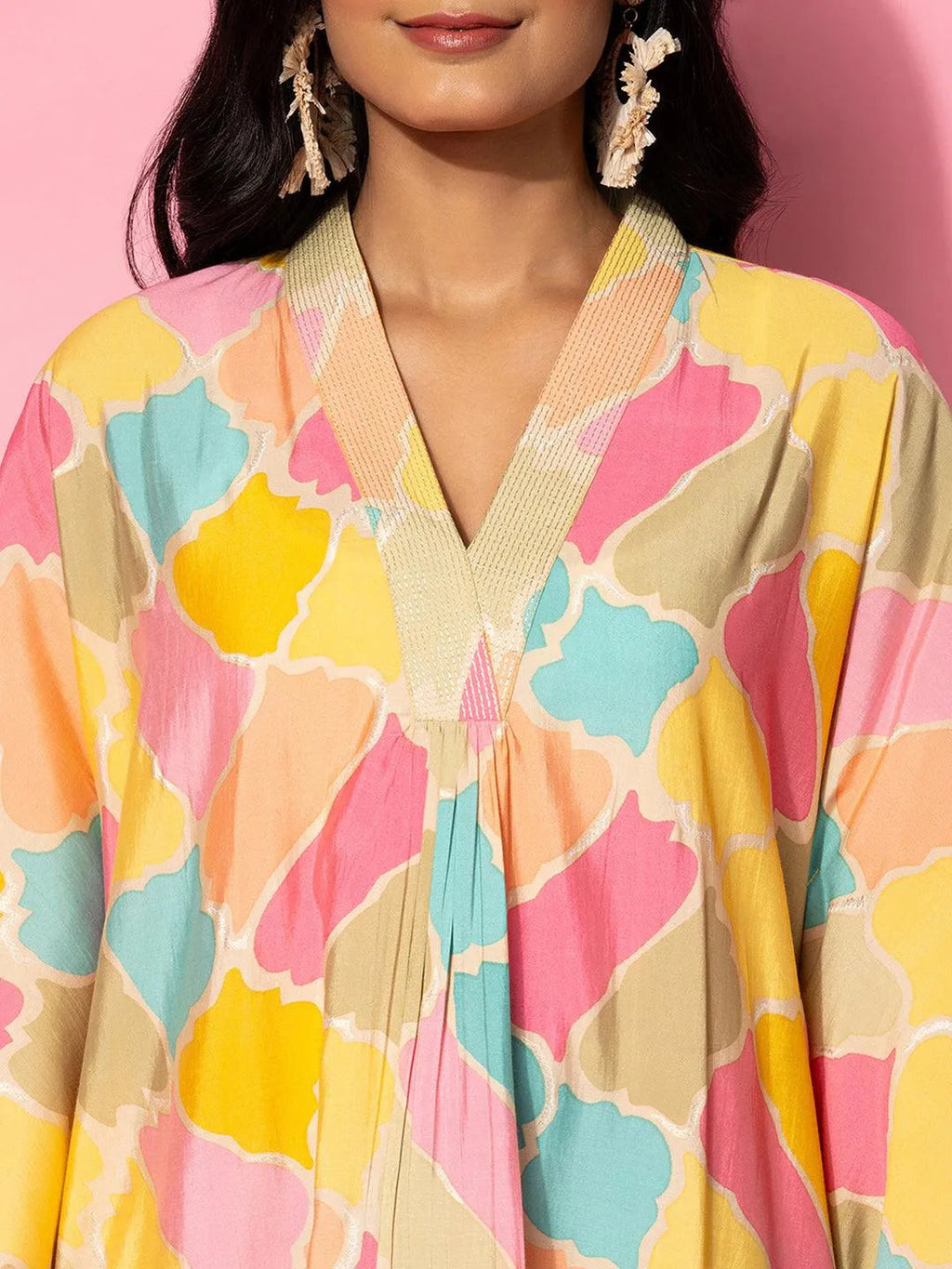 Gerua Multicoloured Printed Co-Ords CO87