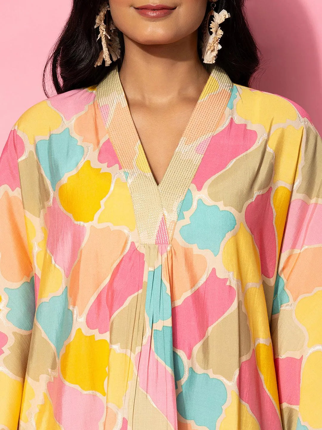 Gerua Multicoloured Printed Co-Ords CO87
