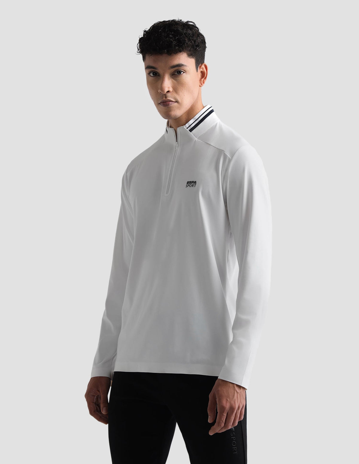 Solid Slim Fit Active Polo Shirt USP0