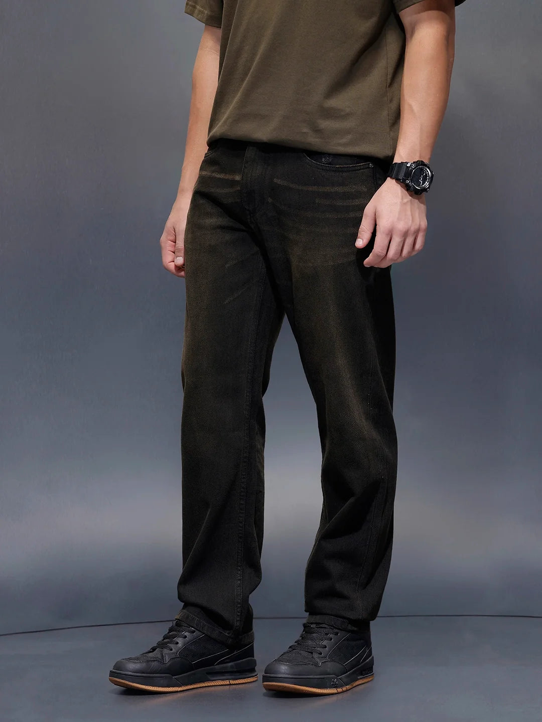 Casual Anti Fit Denim Jeans | Grey