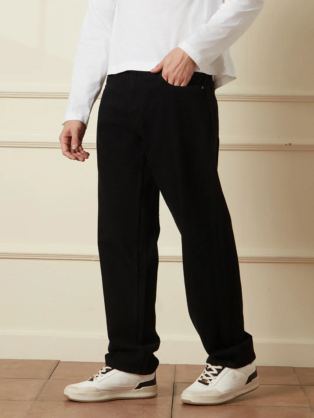 Casual Anti Fit Jeans | Black
