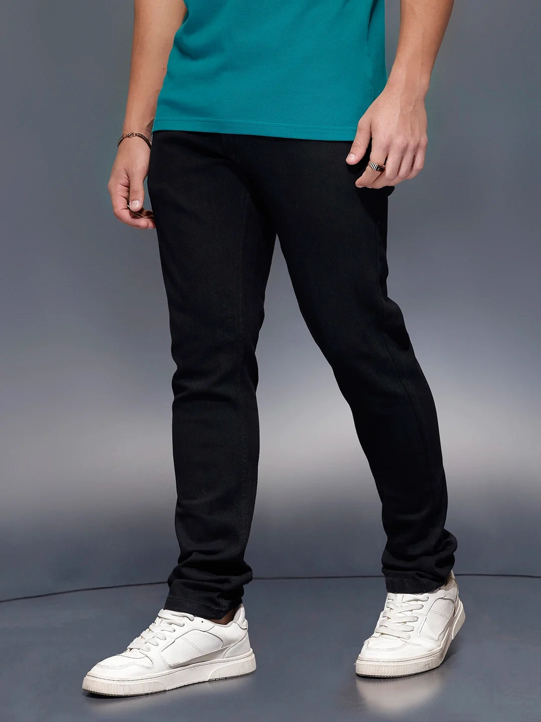 Classic Slim Fit Jeans | Black