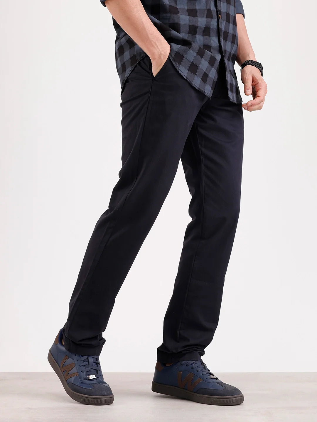 Classic Slim Fit Trouser | Black