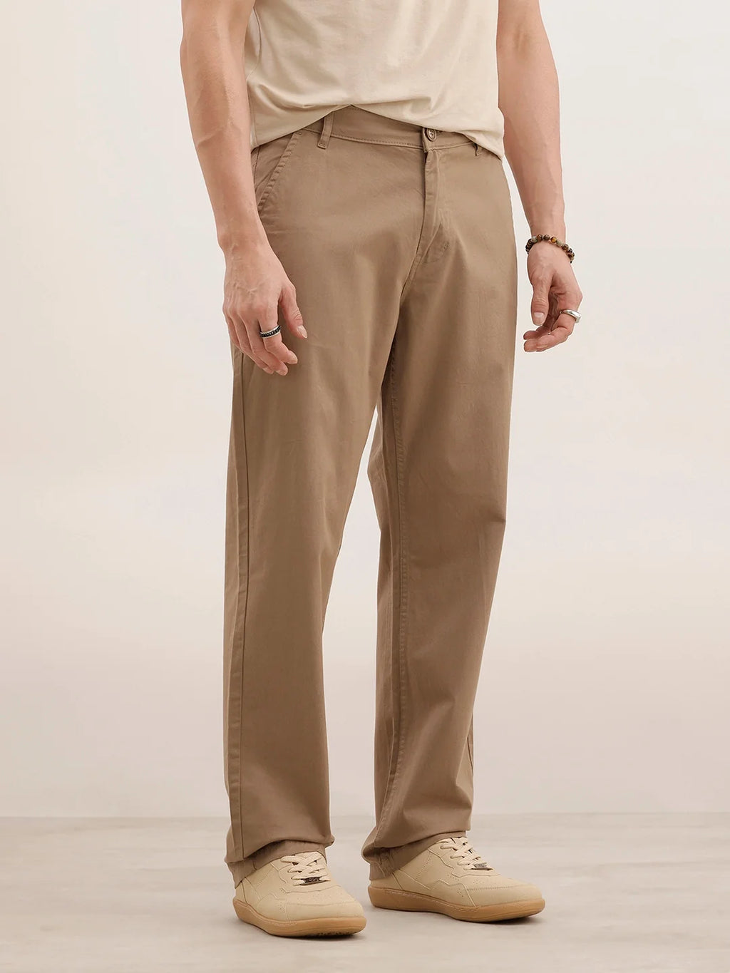 Anti Fit Classic Trouser | Khaki