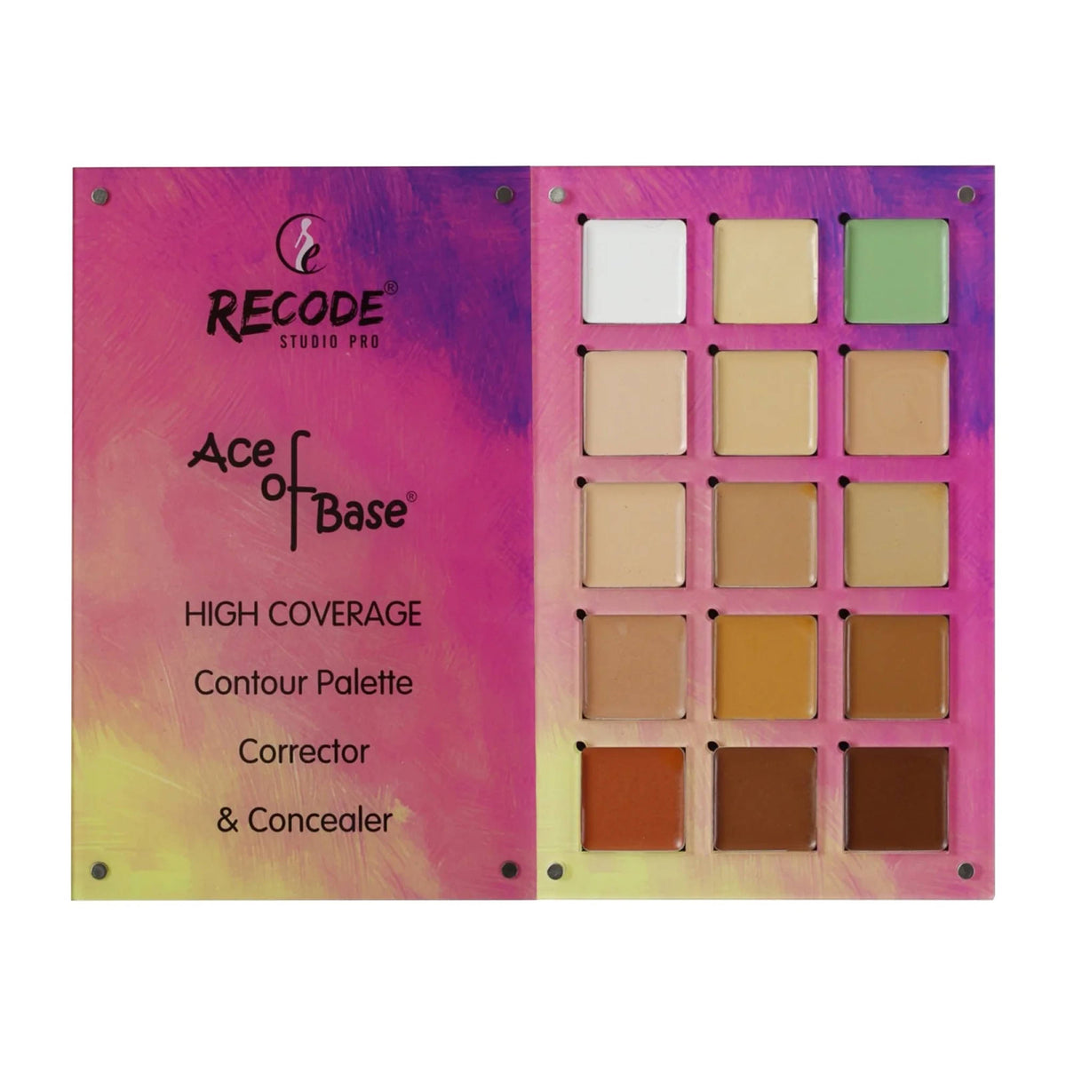 Beauty Concealer, Colour Corrector & Contour Palette | F14 - view 2