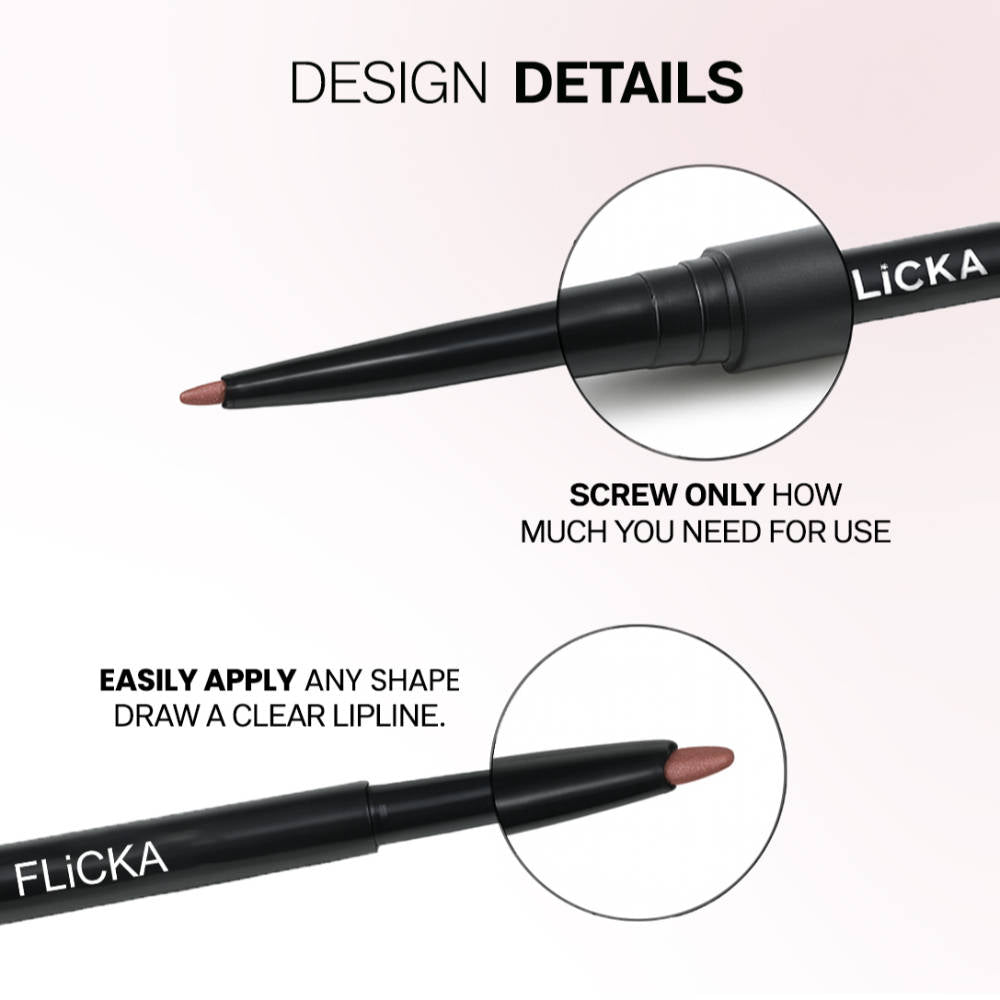 Essential Boundaries Lip Liner Cream Formula Matte Finish Waterproof Smudgeproof | L12 - view 7