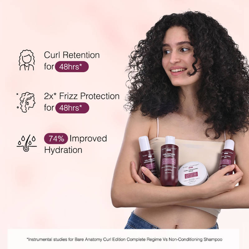 Curl Defining Shampoo with Coconut Oil & Castor Oil Sulphate & Paraben Free Shampoo | H85 - view 2