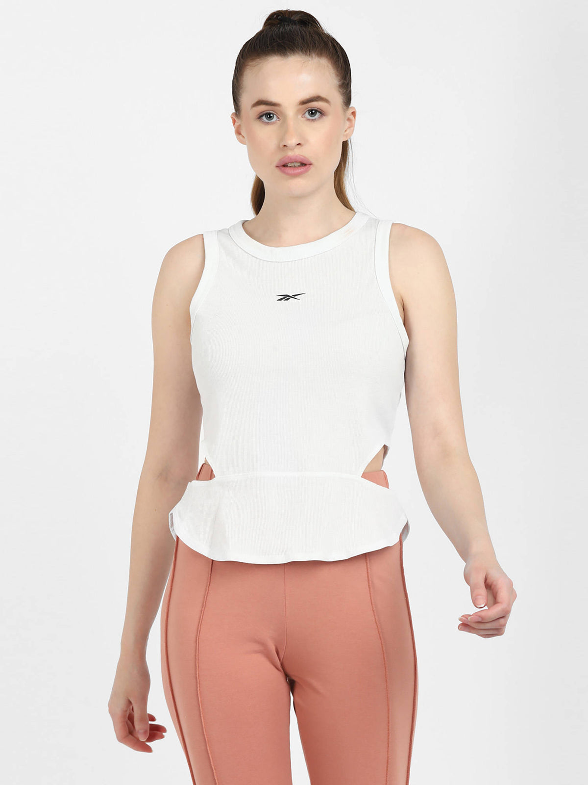 Ts Cut Out Tank - Ars Grey Training Top | TT89 - view 1