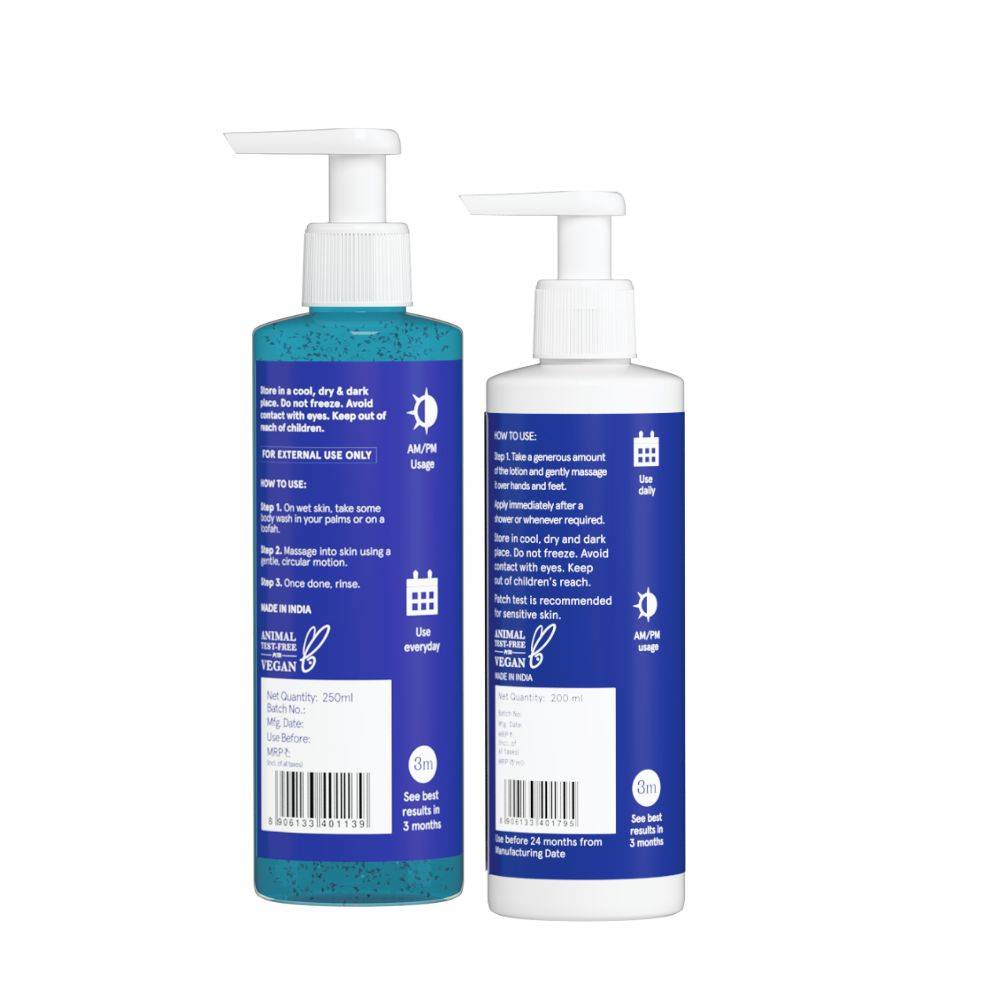 1% Salicylic Acid Body Wash + 5% Lactic Acid Body Lotion - Helps Prevent Body Acne | BWS9 - view 9