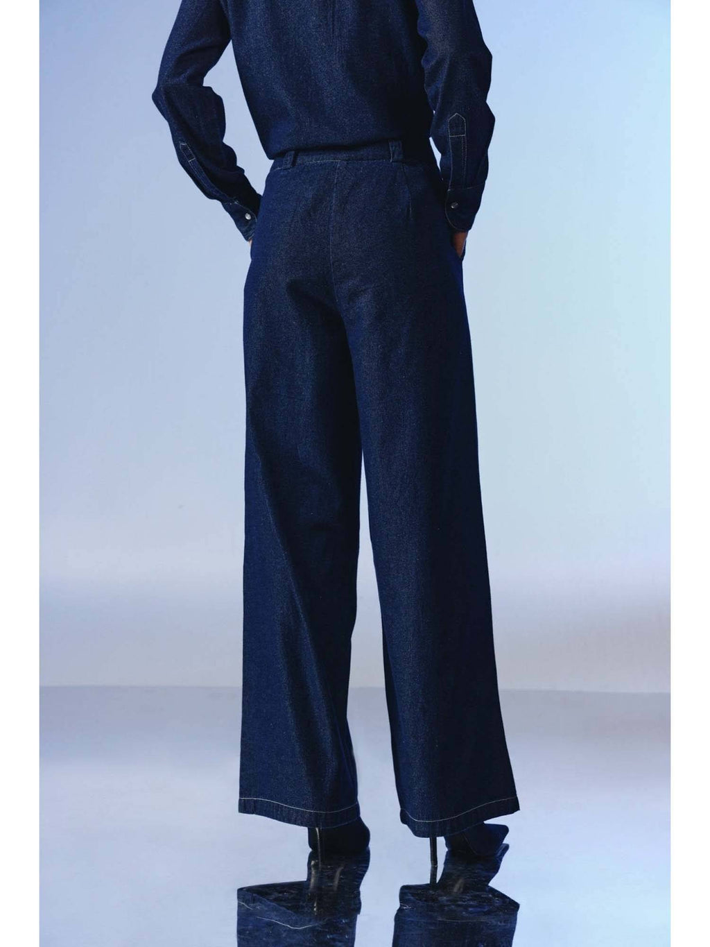 Echo Wide Denim Pant | RF89 - view 2