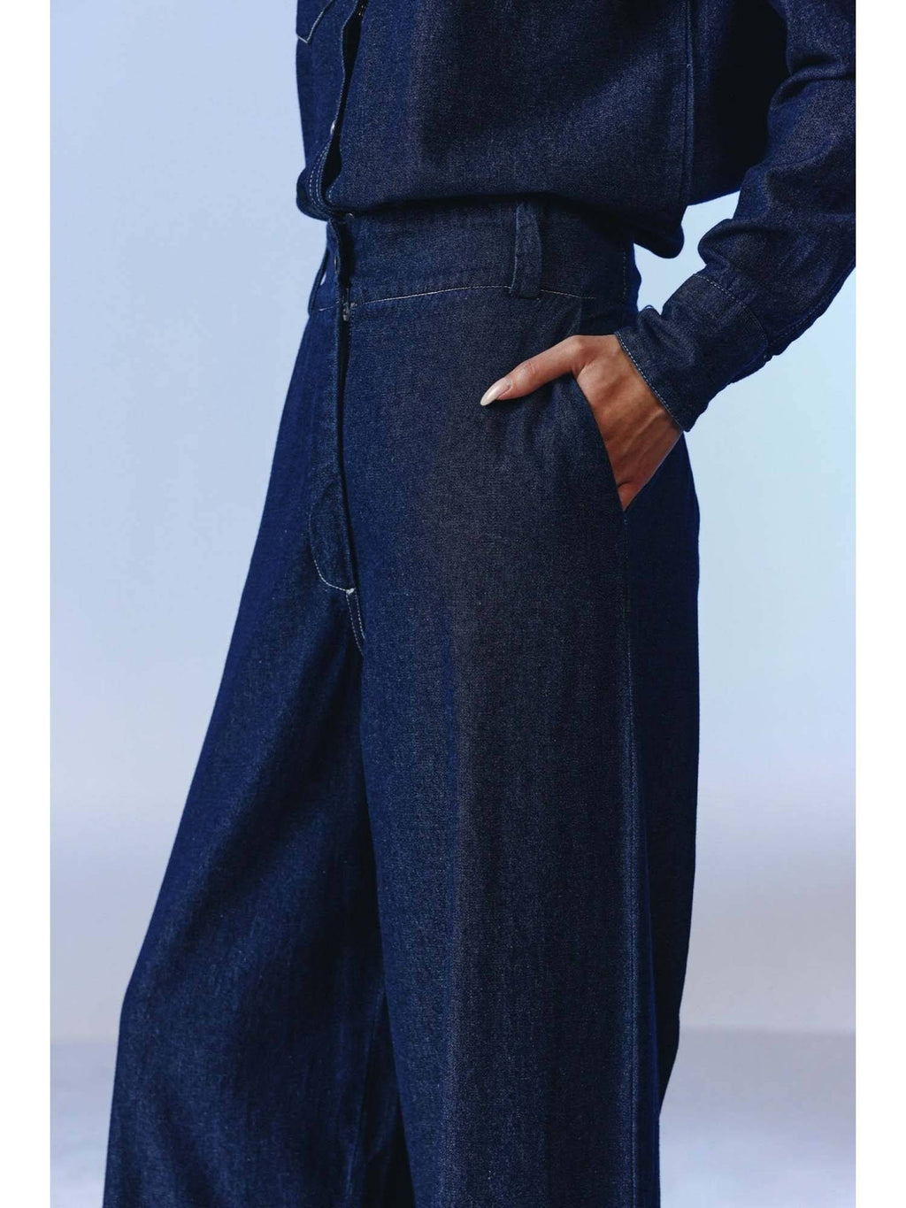 Echo Wide Denim Pant | RF89 - view 4
