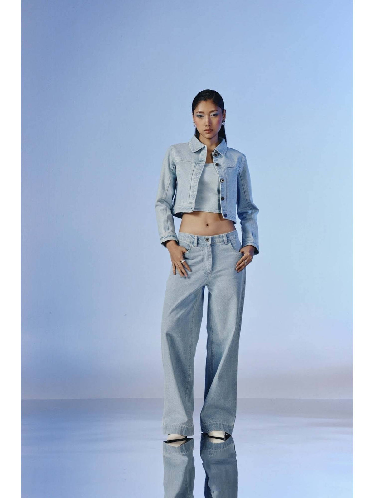 Flow Wide Leg Jeans | RF89 - view 6