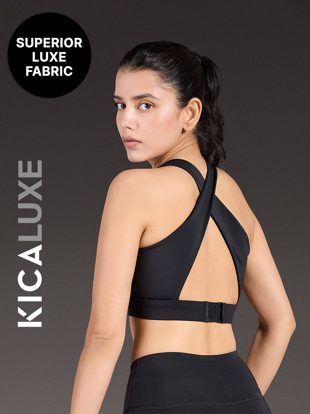 Luxe Crostini Full Coverage And High-Impact Sports Bra For Gym | sb09 - view 11
