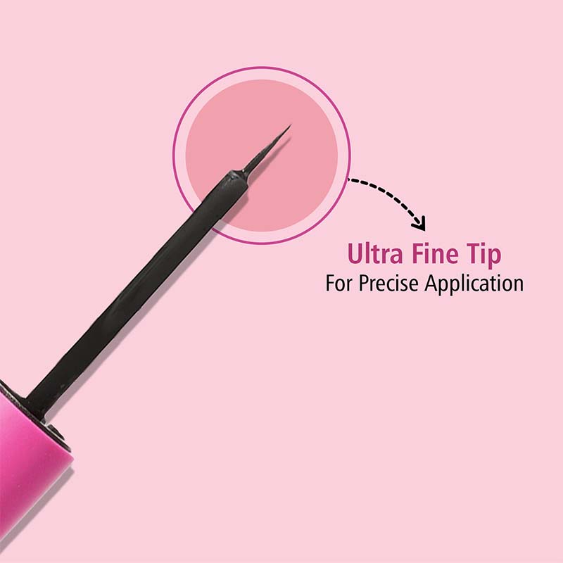Xtreme Black Eyeliner Smudge Proof Matte Formula - Black | E20 - view 10