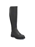 Black Solid Knee Boots | BT61 - view 1