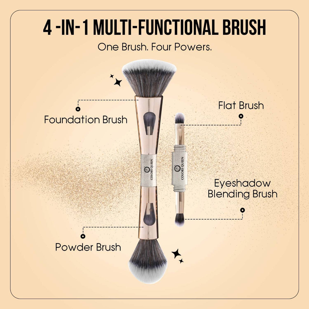 4 In 1 Multi Functional Brush Set - BR-04 | T32 - view 2