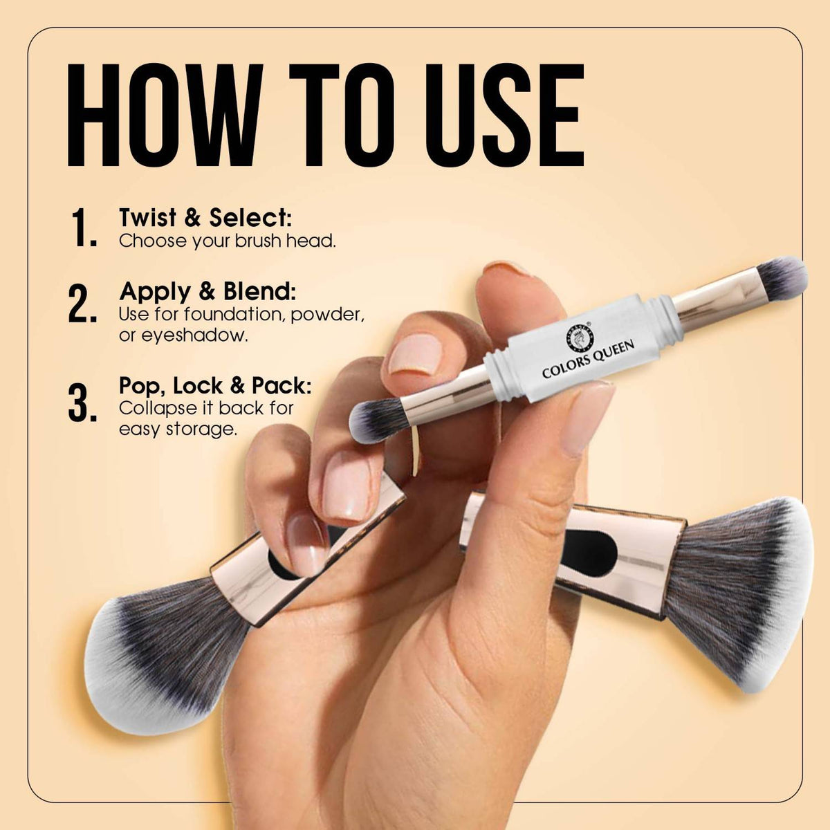 4 In 1 Multi Functional Brush Set - BR-04 | T32 - view 5