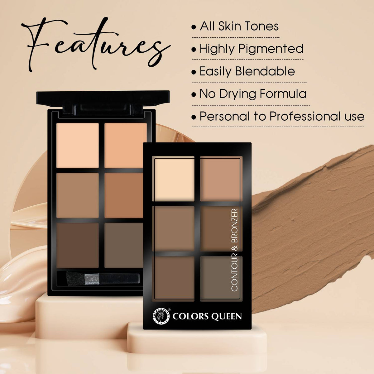 Contour & Bronzer Palette | F14 - view 2
