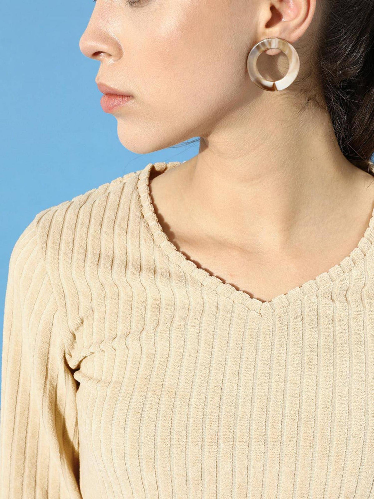 Lavender Drop Needle Top | CT61 - view 15