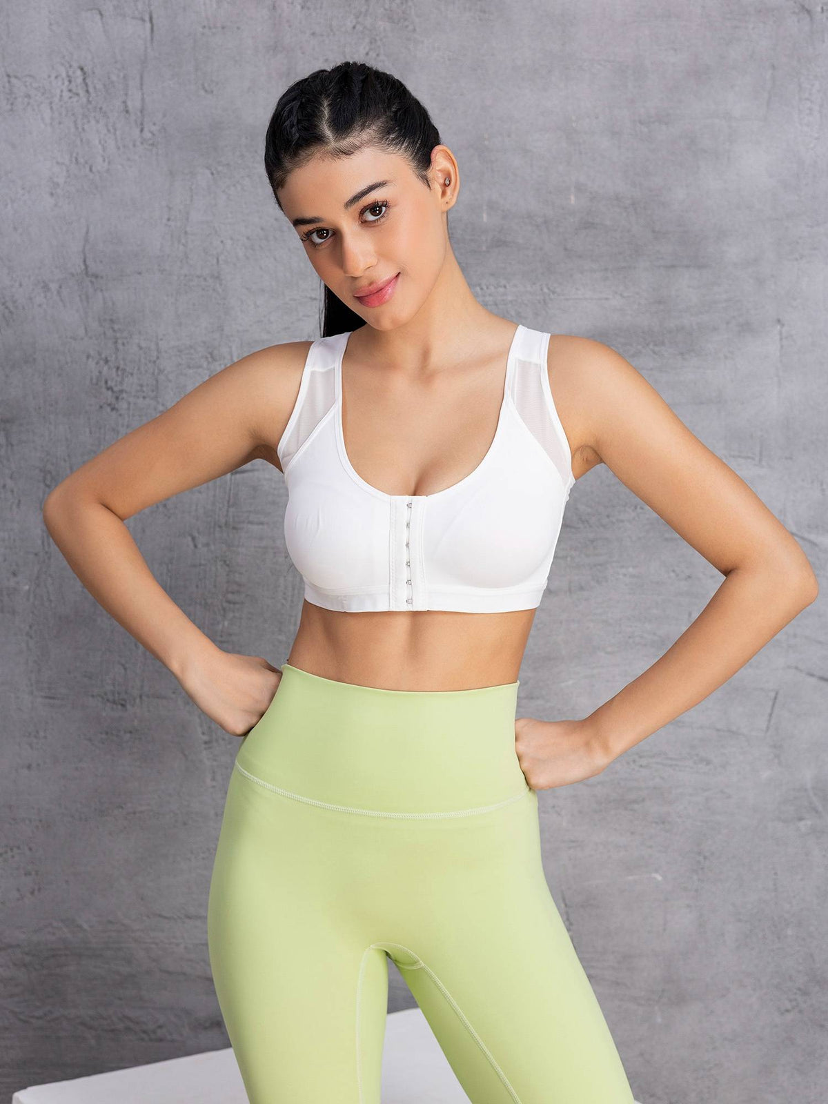 Posture Correcting Full Coverage Bra Black | sb09 - view 6
