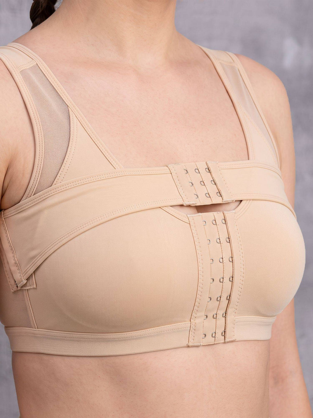 Posture Correcting Full Coverage Bra Nude | sb09 - view 3