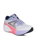 Womens White Lightweight Durable Running Shoes | SH9 - view 1